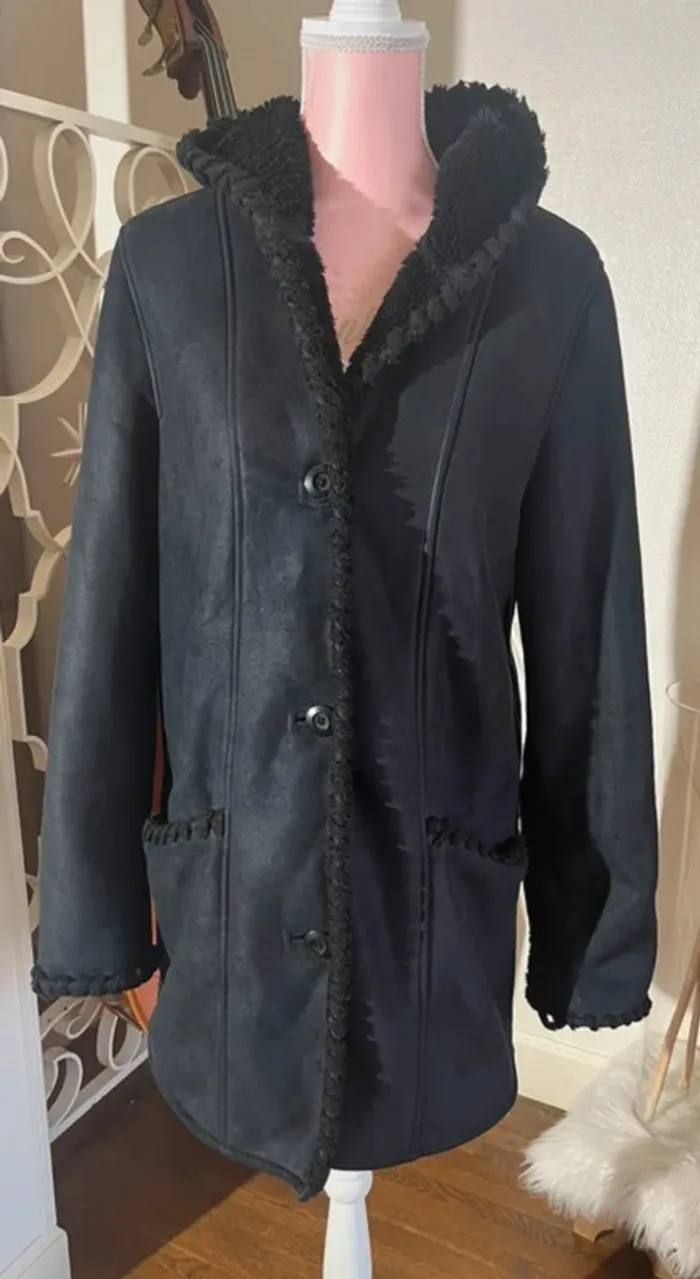 Manteau affinités taille 1 noir