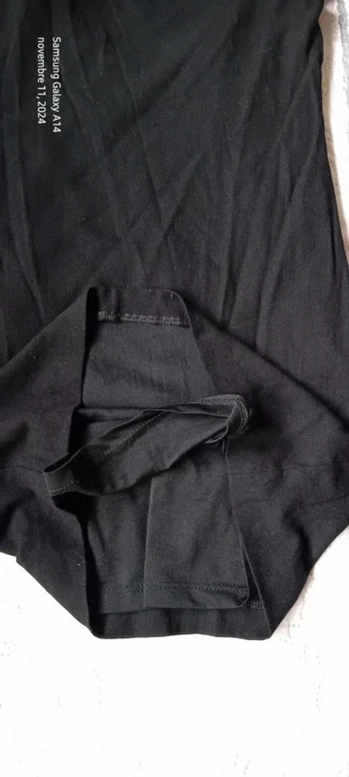 Robe chic noire dos ouvert bande élastique femme S Trafaluc Zara - photo numéro 15