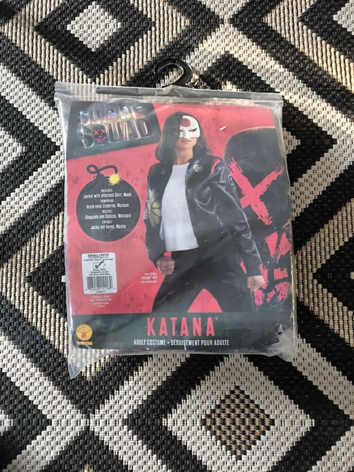 Déguisement suicide squad katana taille S neuf