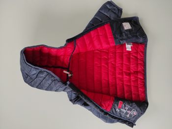 Blouson doudoune garçon bleu