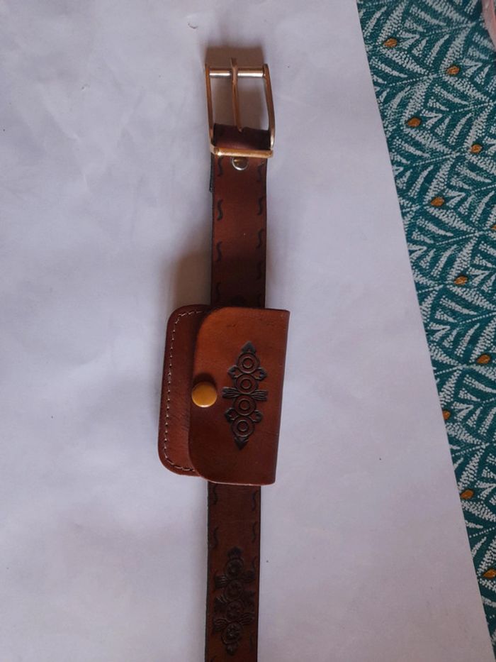 Ceinture cuir - photo numéro 4