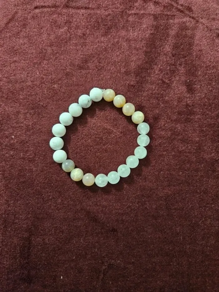 Joli bracelet Lithothérapie signe astrologique Cancer - photo numéro 3