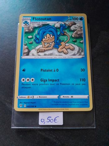 Carte Pokémon Flotoutan 42/189
