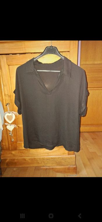 Chemisier translucide taille XL