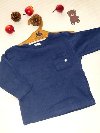 Petit Bateau Tee Shirt Garçon 6 mois