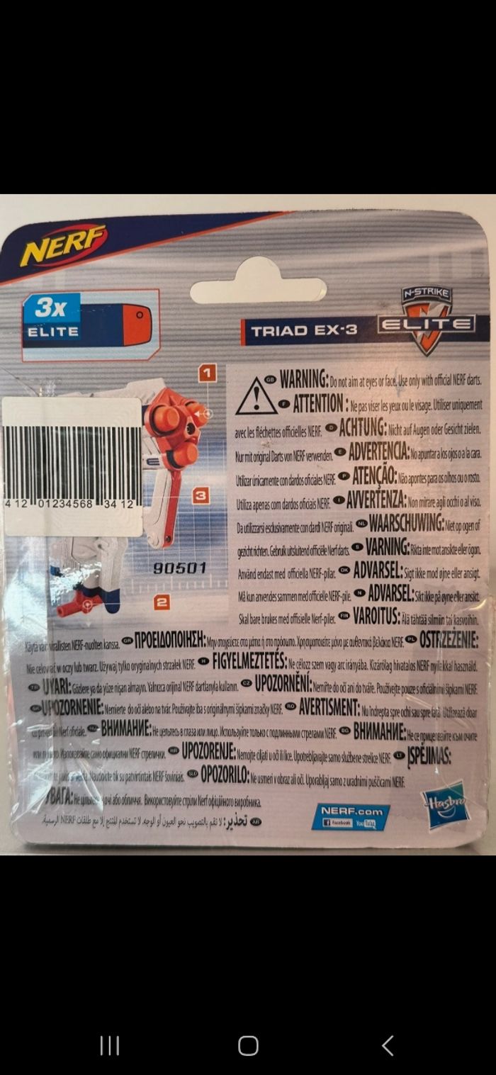 Nerf triad EX-3 Neuf - photo numéro 2