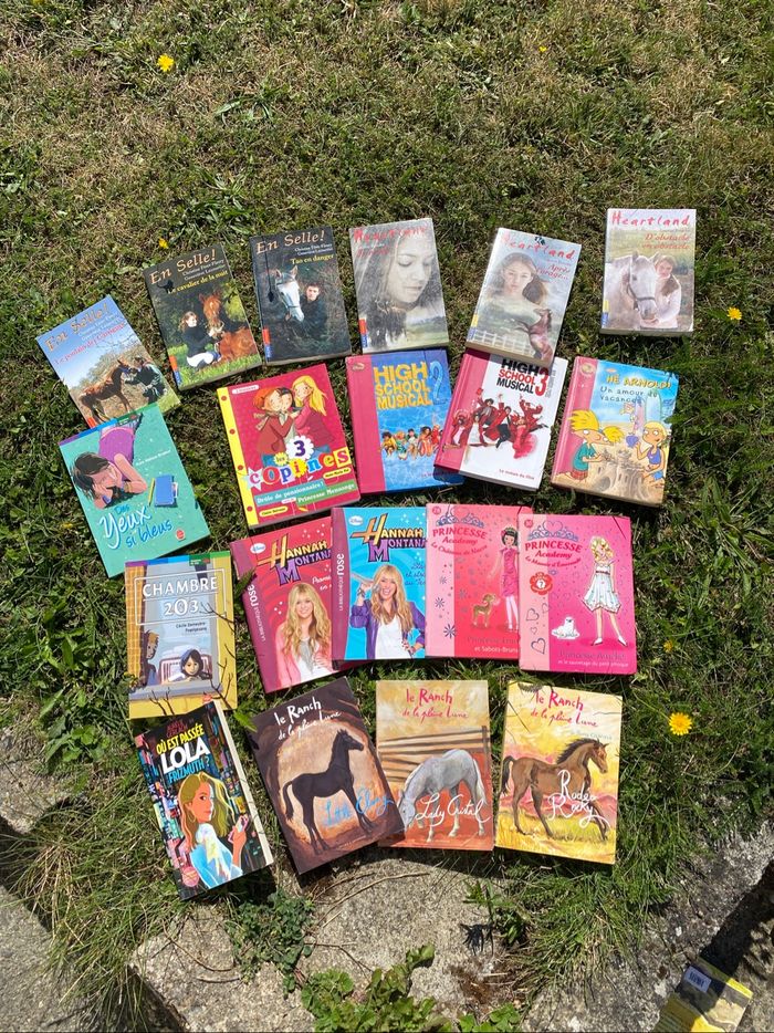 Lot de livres