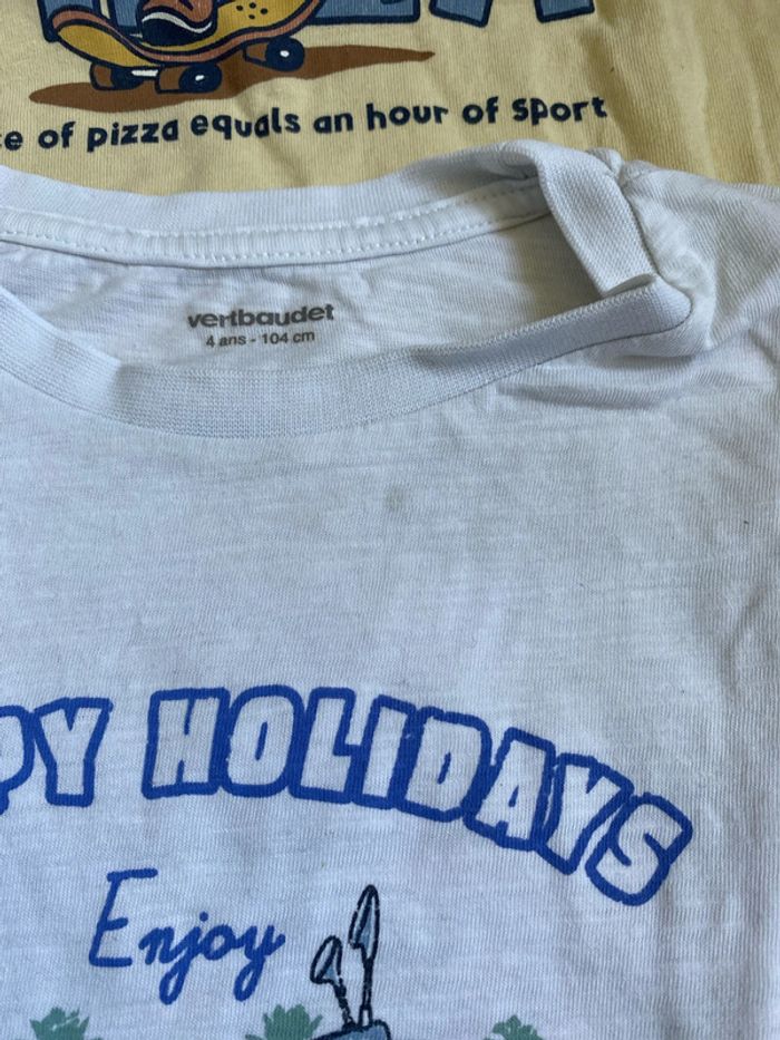 Lot de 2 t-shirts manche courte - photo numéro 13