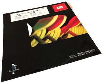 Vinyle 33 tours (avec languette)  Jeanne Marie Darré joue Chopin / Liszt 