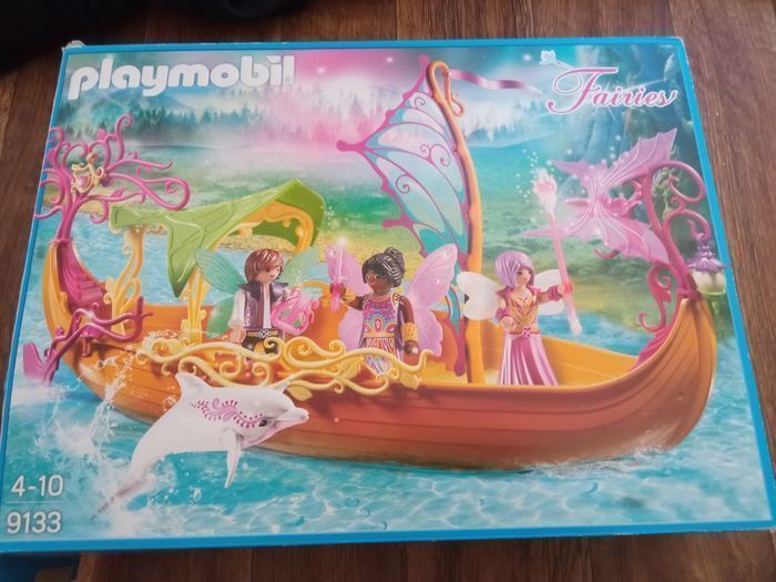 Bateau des fées playmobil