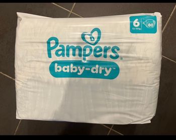 Pampers taille 6