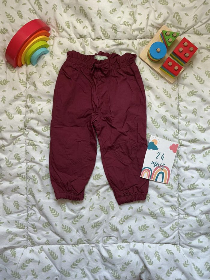 pantalon doublé resserré au bas des jambes 23 mois mes petits cailloux
