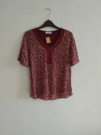 Blouse manches courtes taille S/M