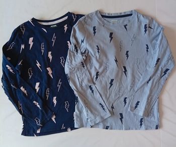 Lot t shirt manches longues