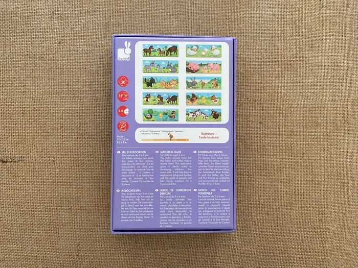 Puzzle Trionimo jeu d'association 30 pièces - photo numéro 2