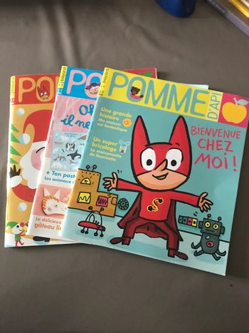 Livre  lot 3 Pomme d’api