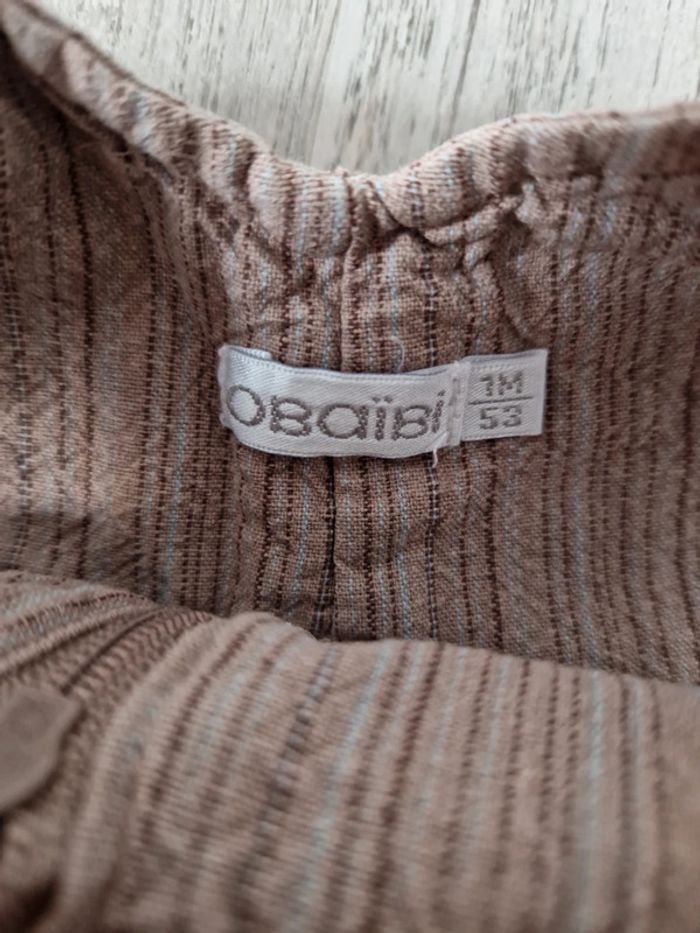 Salopette 1mois Obaïbi - photo numéro 5