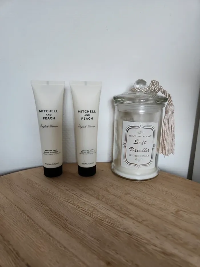 🌺Lot de 2 crèmes corps soufflé Mitchelle and Peach🌺