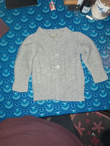 Gilet laine 2 ans