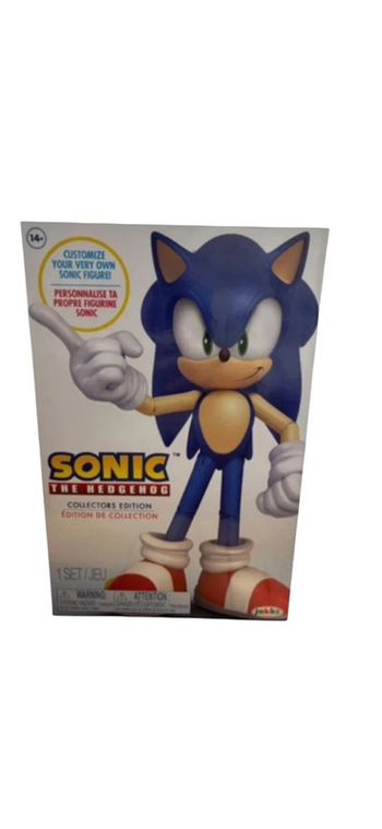 Figurine Sonic The Hedgehog édition de collection Jakks Pacific neuf