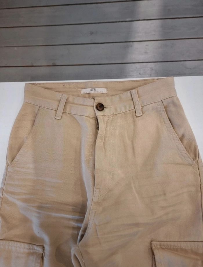 Cargo beige Stradivarius - photo numéro 3