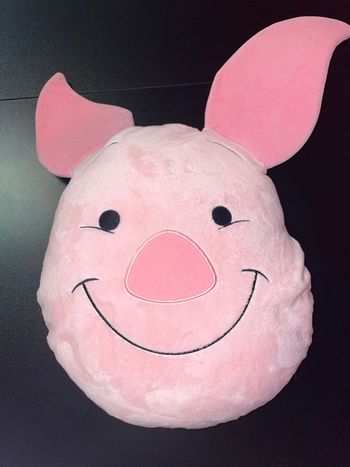 Coussin tête de Porcinet Disney très bon état