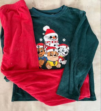 Pyjama Noël pat patrouille 8ans