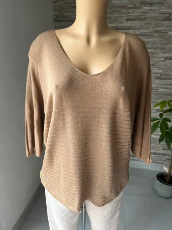 Pull camel léger taille unique