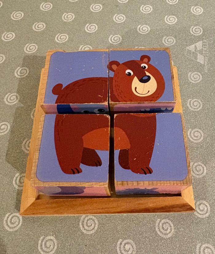 lot de 6 puzzle en bois - photo numéro 6