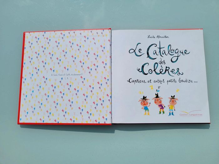 Livre couverture mousse Le Catalogue des Colères 😡, caprices et autres petits boudins.. 52 - photo numéro 3