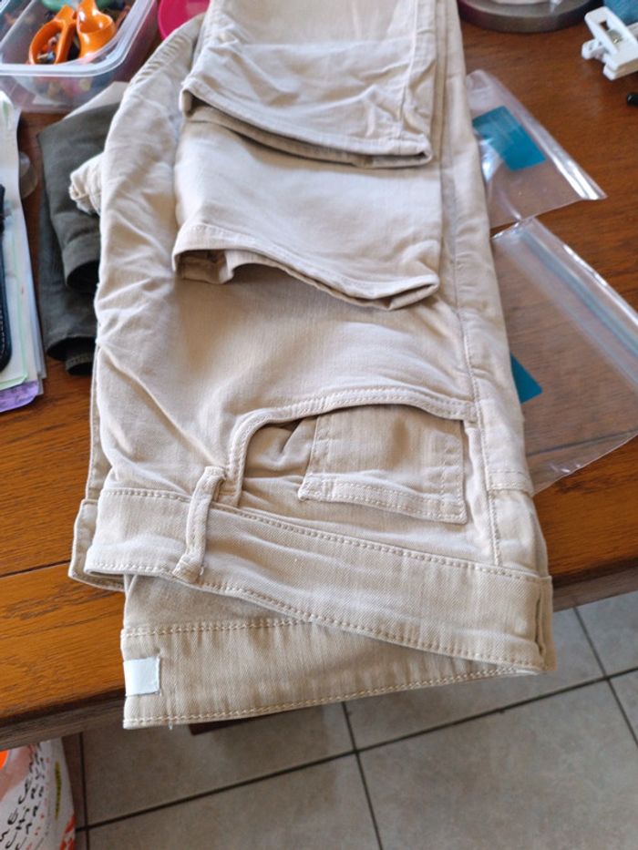 Jean beige Celio 42 - photo numéro 8