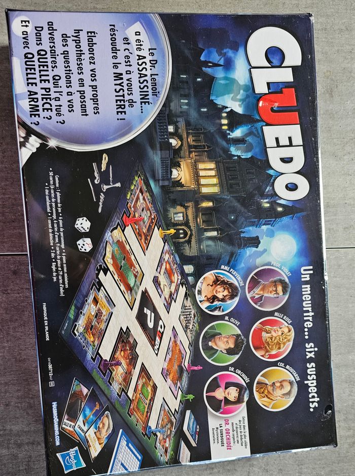 HASBRO Jeu Cluedo Neuf - photo numéro 2