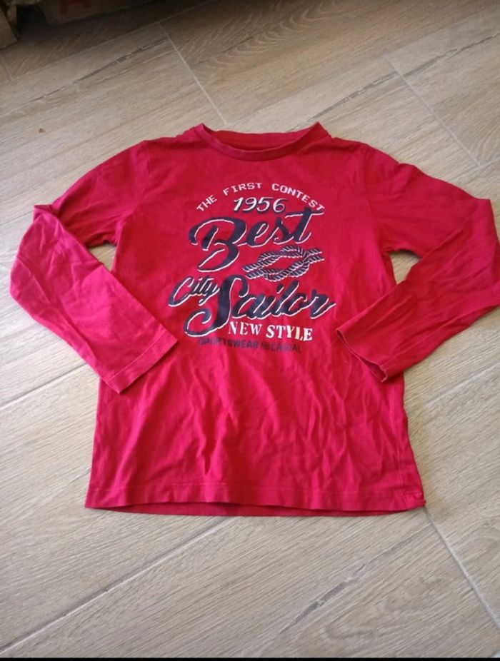 T-shirt manches longues 8 ans