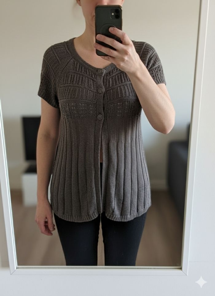 Gilet manche courte taille 1