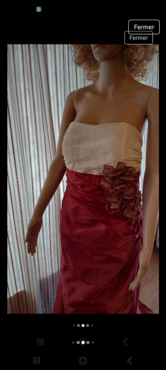 Magnifique Robe de soirée Linea Raffaelli  be44 fr46 - photo numéro 4