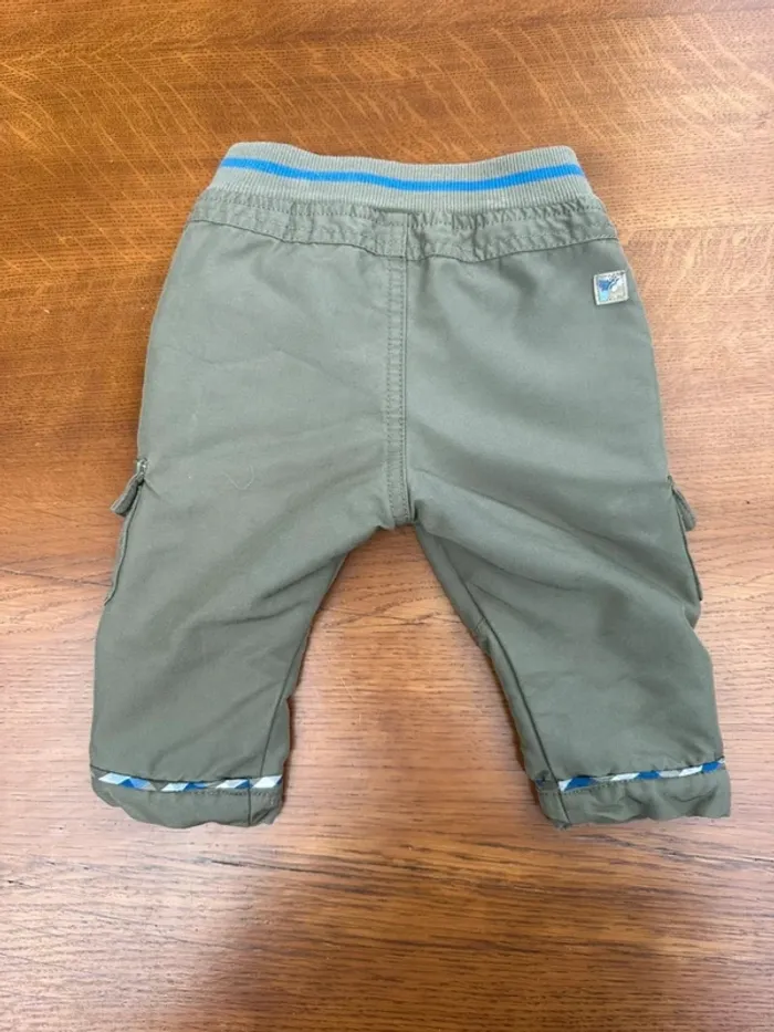 Pantalon kaki doublé sergent major 6 mois - photo numéro 5