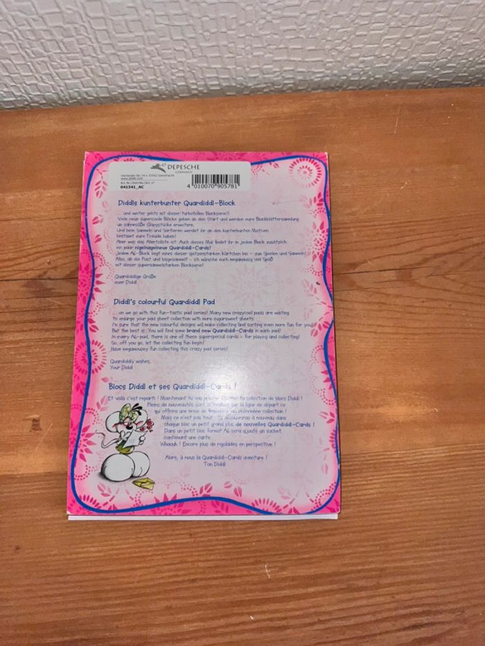 Bloc de feuillle Diddl - photo numéro 3