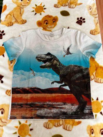 T-shirt dinosaures