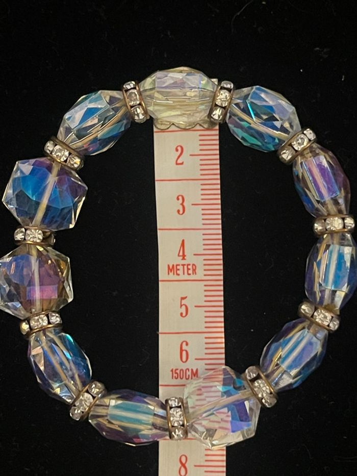 bracelet cristaux avec reflets - photo numéro 4