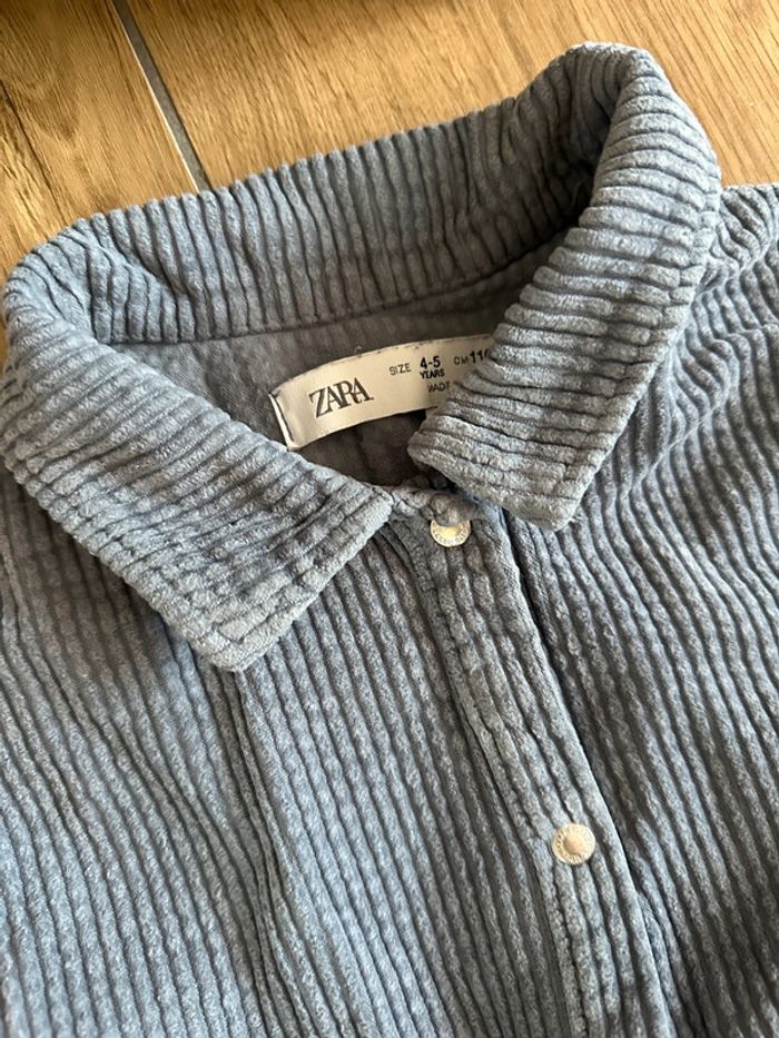 Robe hiver velours Zara - photo numéro 2