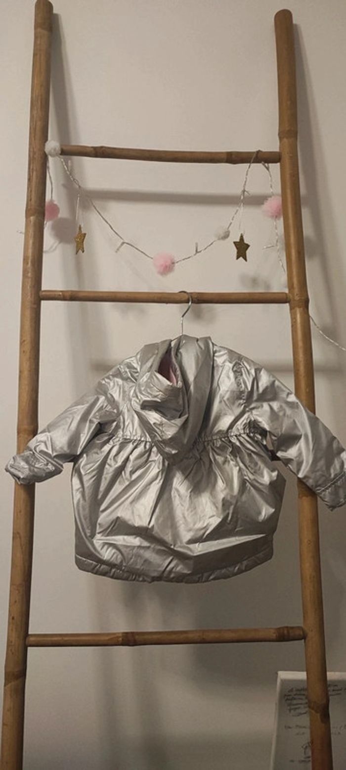 Doudoune métallisée Minnie taille 12 mois - photo numéro 6