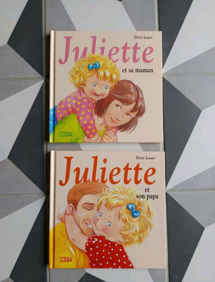 Lot de 2 livres Juliette Doris Lauer Éditions lito