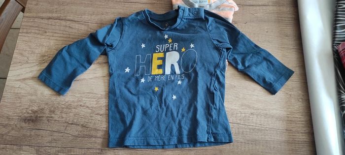 Lot de deux t-shirt manches longues - photo numéro 2