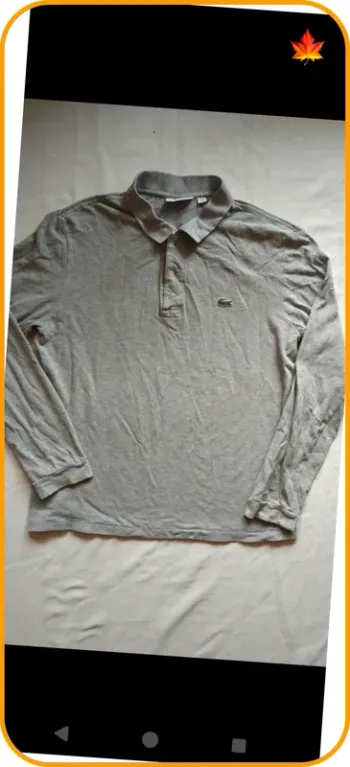 Polo manches longues Lacoste M