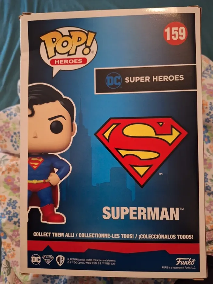 Funko pop heroes superman 159 - photo numéro 3