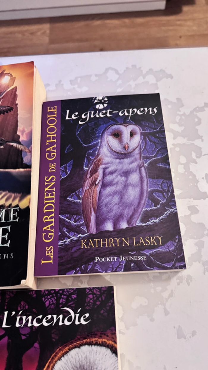 Lot 3 livres Les Gardiens de Ga’Hoole – Kathryn Lasky – Tomes 1 à 3 + 5 & 6 – Pocket Jeunesse - photo numéro 3