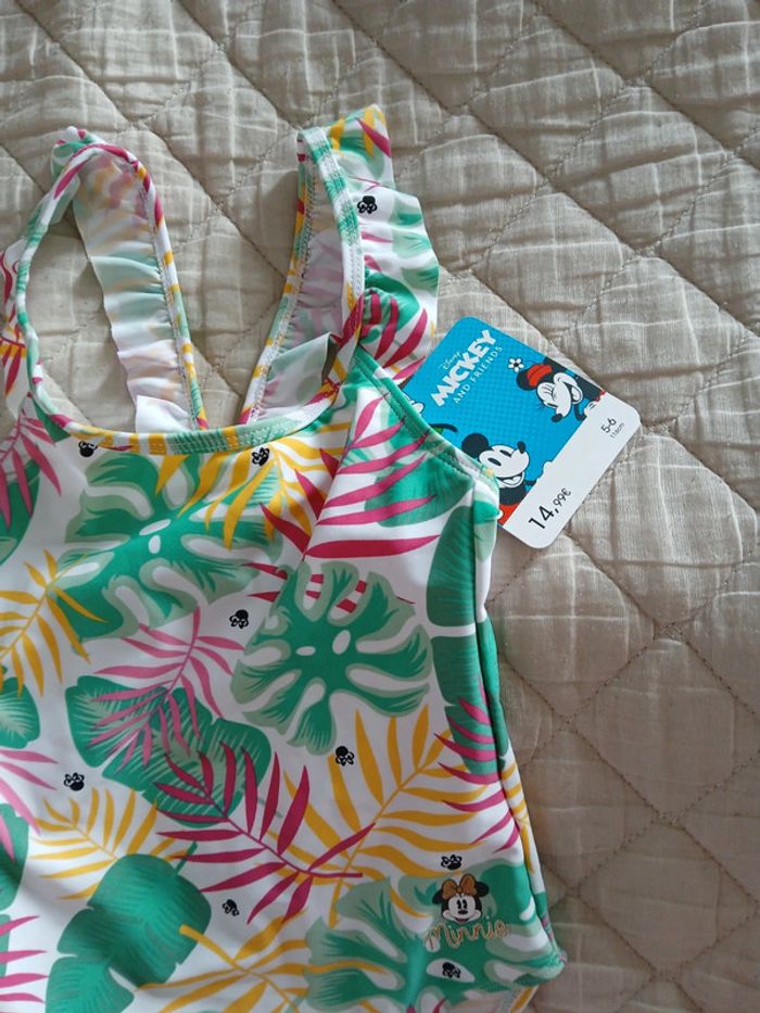 Maillot de bain disney minnie 5/6 ans - photo numéro 2