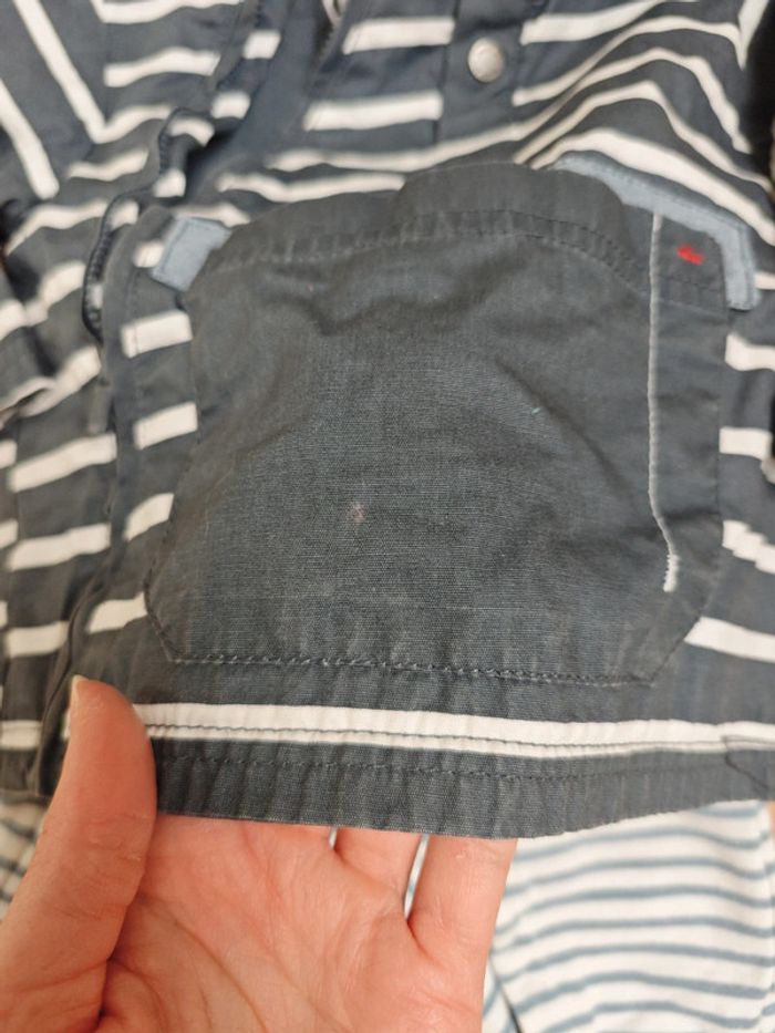 Lot salopette et veste 6 mois obaibi - photo numéro 3
