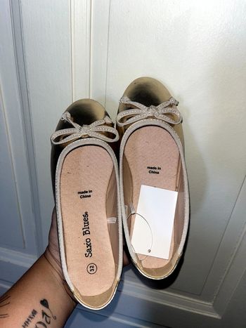 Ballerines dorées fille taille 32 orchestra