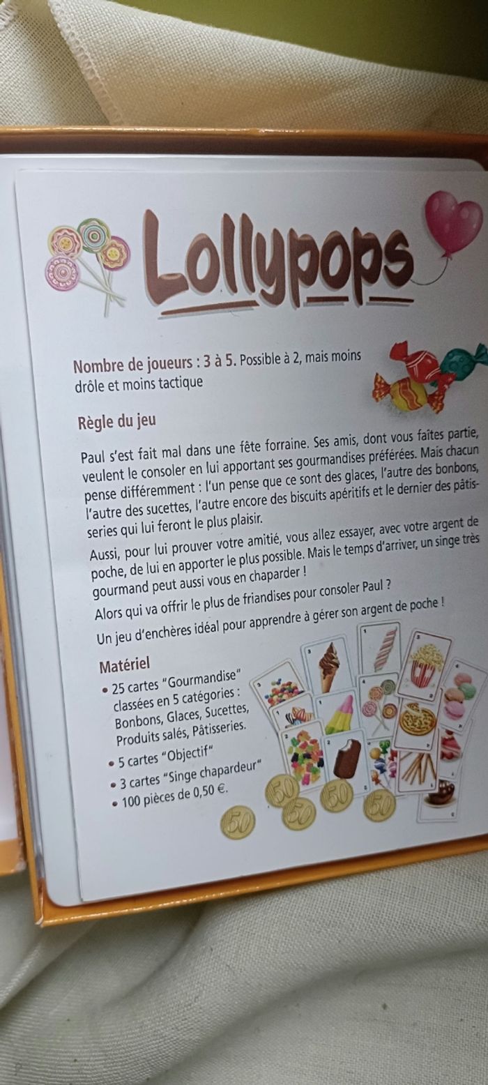 Jeu lollypops sentosphere - photo numéro 5